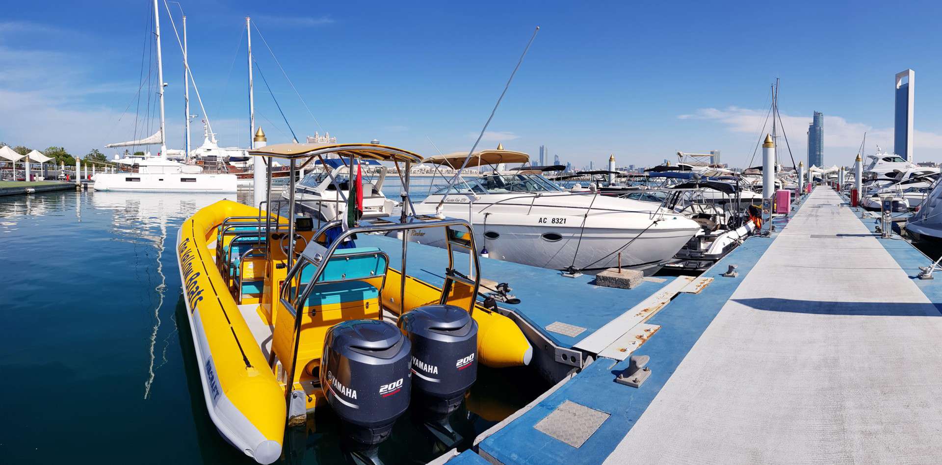 Yellow Boat Ride Dubai