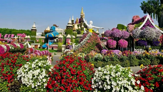 Dubai Miracle Garden and Butterfly Garden Combo Tickets