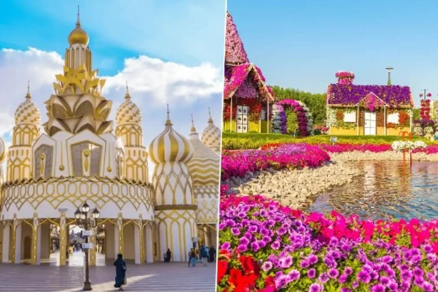 Global Village and Miracle Garden Combo Tickets, Dubai