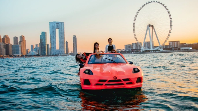 Jet Car Dubai Experience