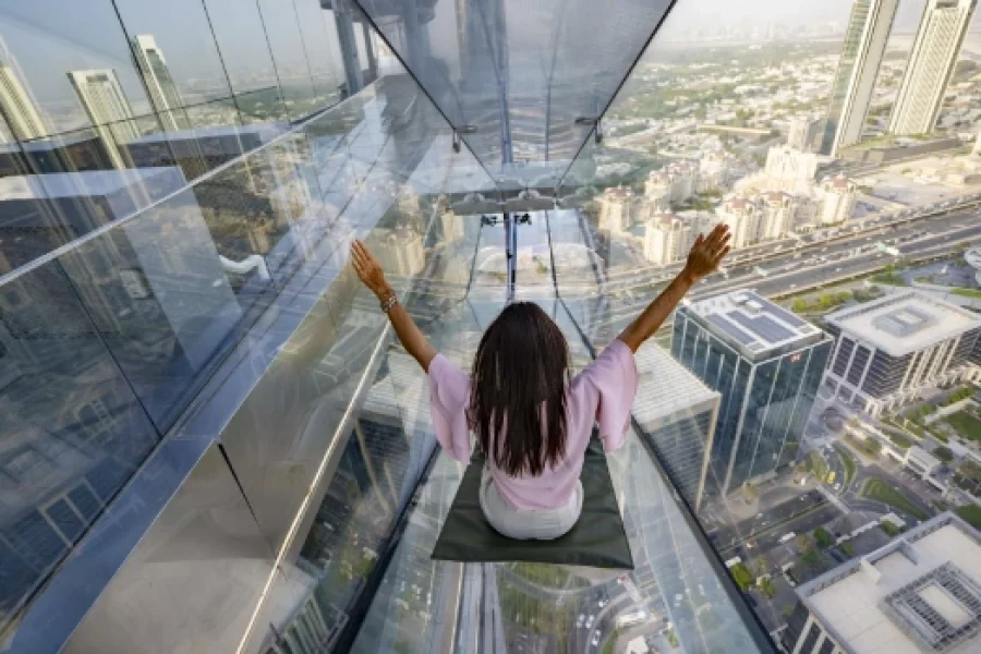 Sky Views Observatory Dubai with Free Glass Slide Ticket