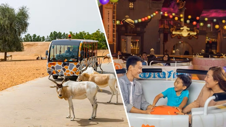 Dubai Safari Park and Motiongate Dubai Combo Tickets